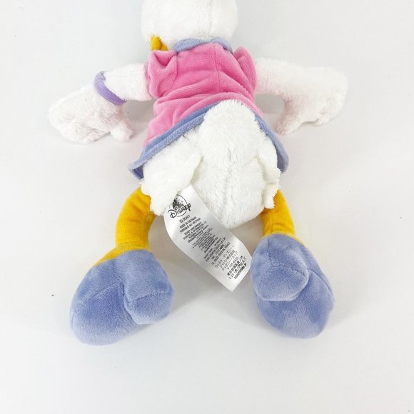 Disney Store Daisy Duck Plush Pink Purple Outfit 14" Mickey Mouse & Friends - Picture 3 of 8